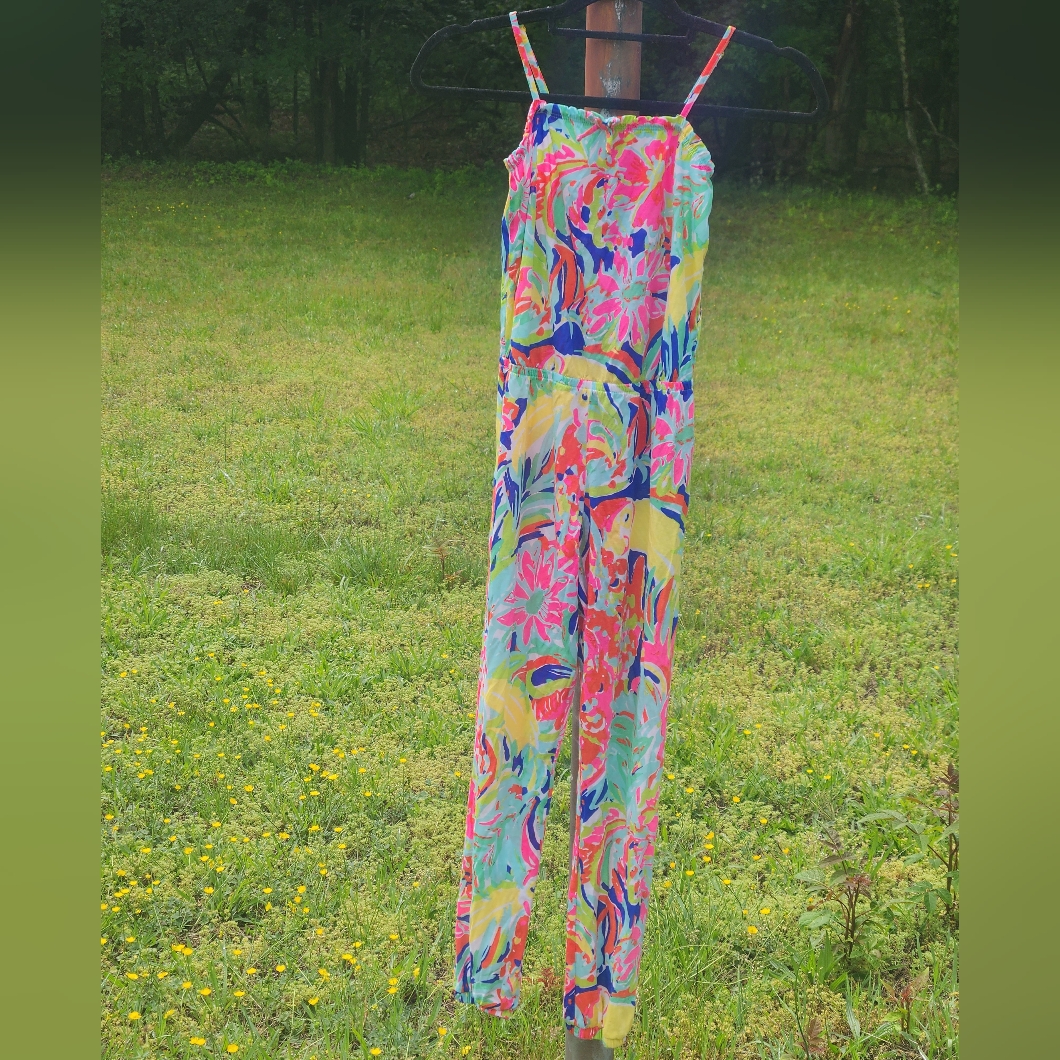 Lilly Pulitzer Girls Jumpsuit L